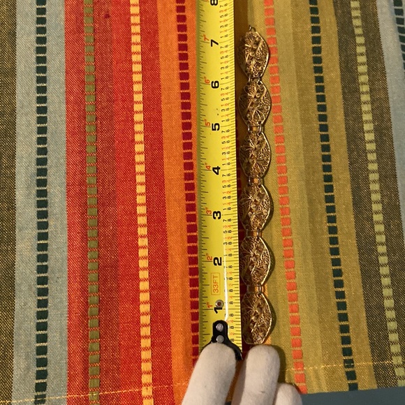 Vintage gold plated bracelet - Picture 2 of 4